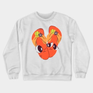 Beach sandals Crewneck Sweatshirt